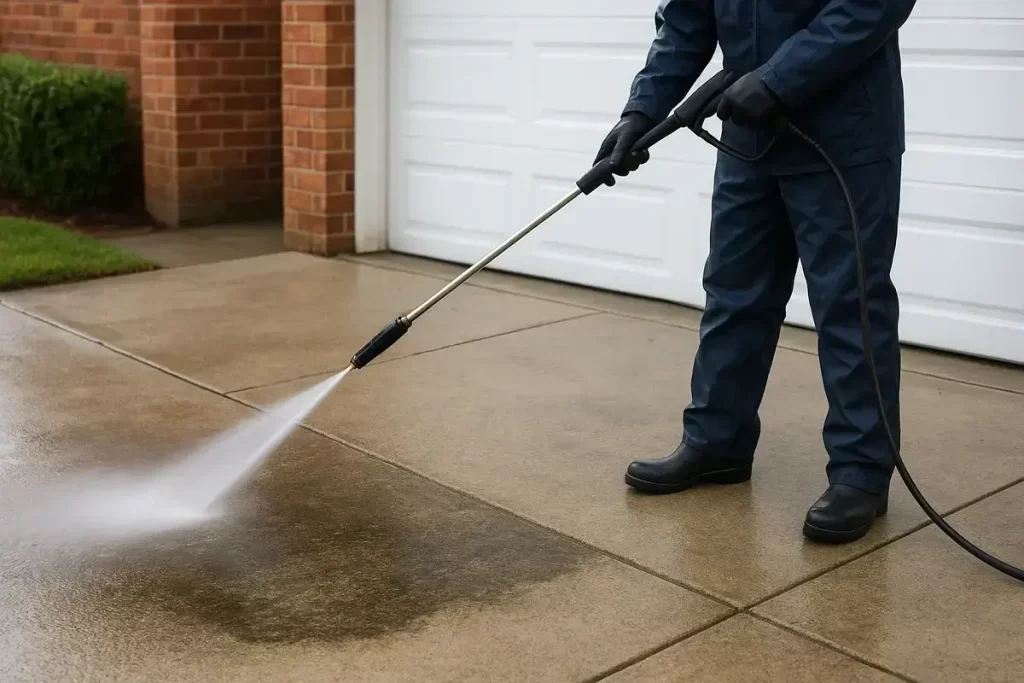 Car Parks Cleaning Service Image